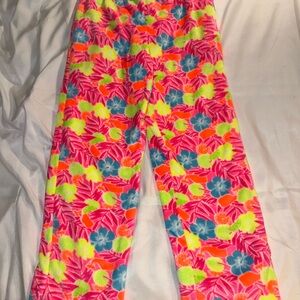 Vineyard Vines Kids Pajama Bottoms - Pink, Blue, Yellow, Orange Floral